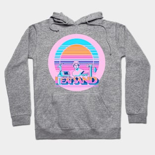 I eat sand - Random Weird Beach Lol Gen Z Humor Hoodie